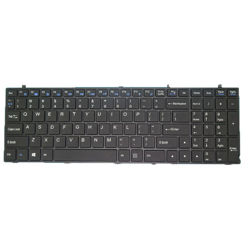 Laptop With Backlit Keyboard For BTO V•BOOK 17CL23 W670RZ English US Black With Black Frame New