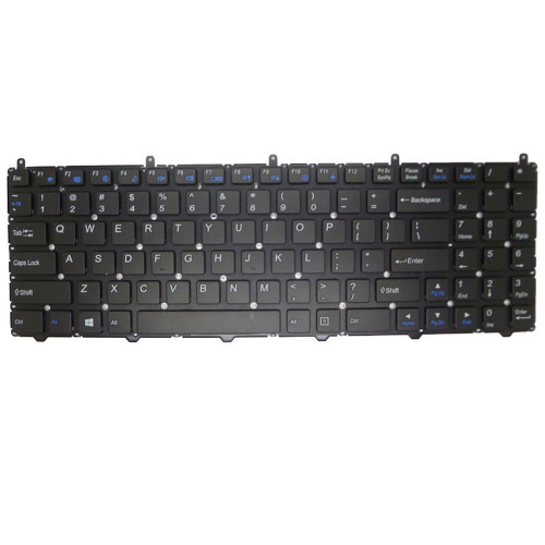 Laptop Keyboard For BTO P•Book 15CL54 GTX950 W650SB English US Black No Frame New