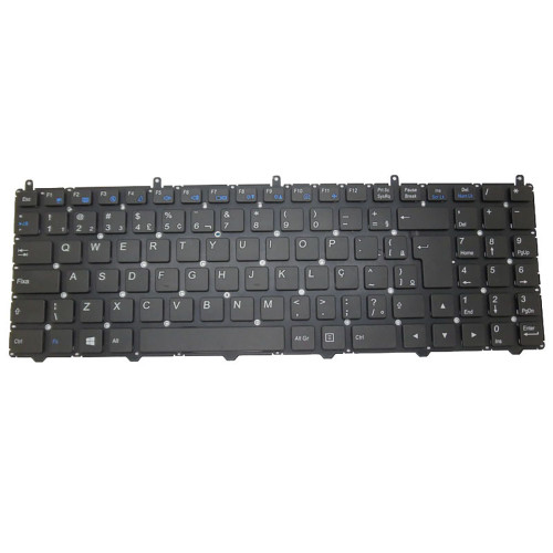 Laptop Keyboard For BTO P•Book 15CL54 GT740M W650SH Brazilian BR Black No Frame New