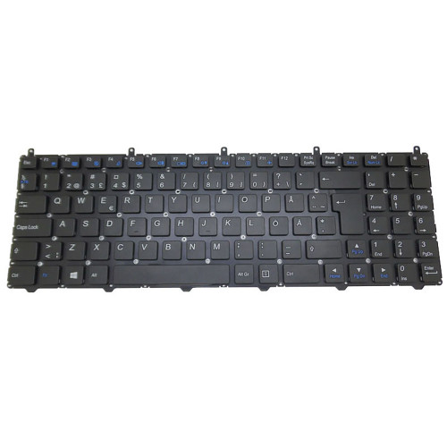 Laptop Keyboard For BTO P•Book 15CL54 GT750M W650SR Sweden SD Black No Frame New
