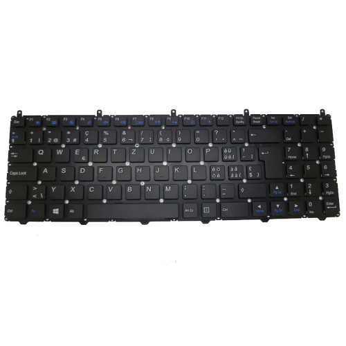 Laptop Keyboard For BTO P•Book 15CL70 W650RB Swiss SW Black No Frame New