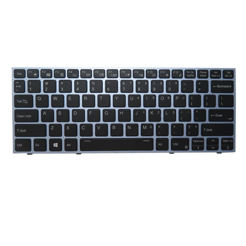 Laptop With Backlit Keyboard For BTO U•BOOK 14U1234 NV41PZ English US Black With Blue Frame New