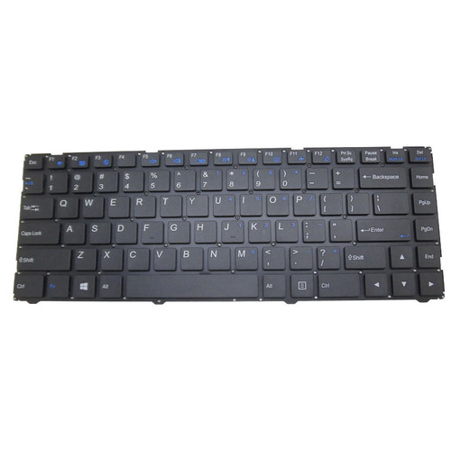 Laptop Keyboard For BTO U•BOOK 14CL24 N240BU English US Black No Frame New