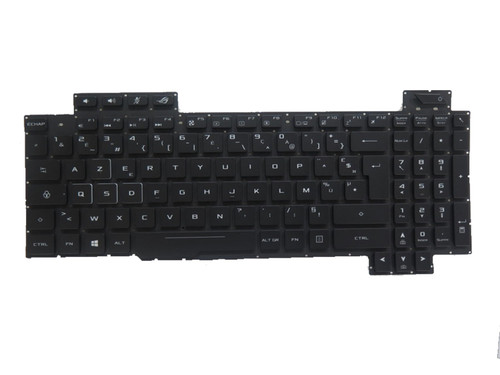 Laptop Keyboard For ASUS ROG Strix Scar GL703 GL703G GL703GS GL703GM Black Without Frame With Backlight V170146BK1 FR 0KN1-3L1FR11 0KNB0-661BFR00 AEB9BF00010 French FR