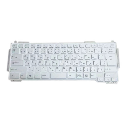 Laptop Keyboard For Fujitsu LifeBook TH90/T FMVT90T Japanese JP JA White Without Backlit New