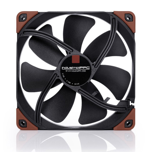 Cooling Fan For Noctua NF-A14 industrialPPC-2000 DC12V 0.18A 2.16W 2000RPM 140*140*25mm 3Pin New