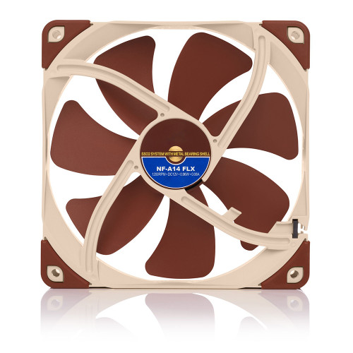 Cooling Fan For Noctua NF-A14 FLX DC12V 0.08A 0.96W 1200RPM 140*140*25mm 3Pin New