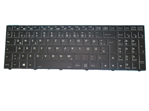 Laptop Keyboard For KEYNUX Epure I-V5TU V560TU German GR With Frame Without Backlit Film New Black