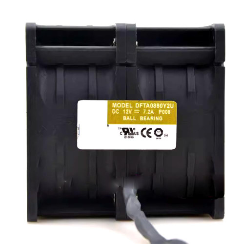 Fan For AVC DFTA0880Y2U P008 DFTA0880Y2U-P008 DC12V 7.2A 8Lines New