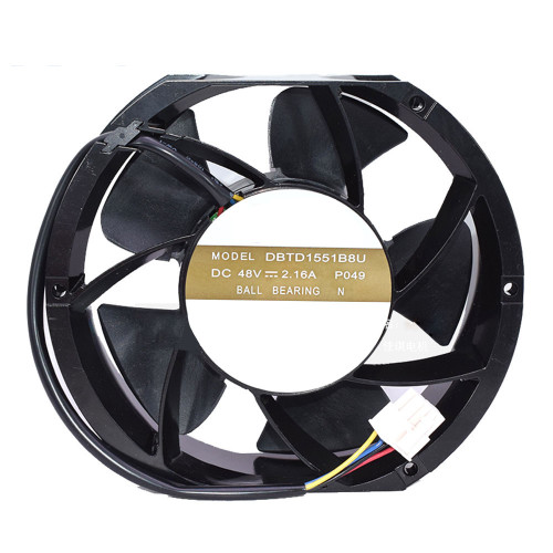 Fan For AVC DBTD1551B8U P049 DBTD1551B8U-P049 DC48V 2.16A 4Lines New