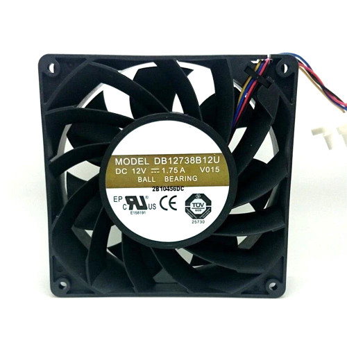 Fan For AVC DB12738B12U V002 DB12738B12U-V002 DC12V 1.75A 4Lines New