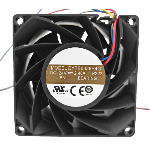 Fan For AVC DYTB0838B4G P222 DYTB0838B4G-P222 DC24V 2.40A 4PIN 4Lines New