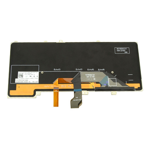 Laptop Keyboard For Alienware 13 R2 / 15 R1 R2 0P30HM P30HM English US Black With Backlit New