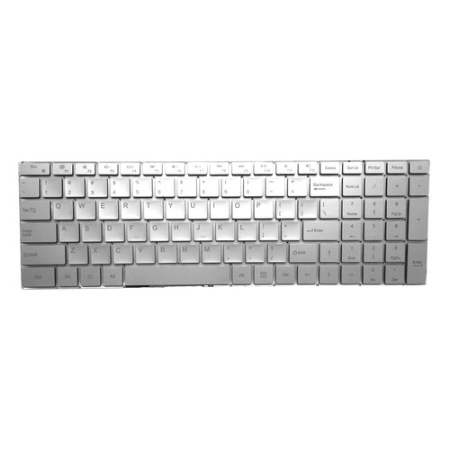 Laptop Keyboard For Primux ioxbook 15R3A English US Silver With Backlit New