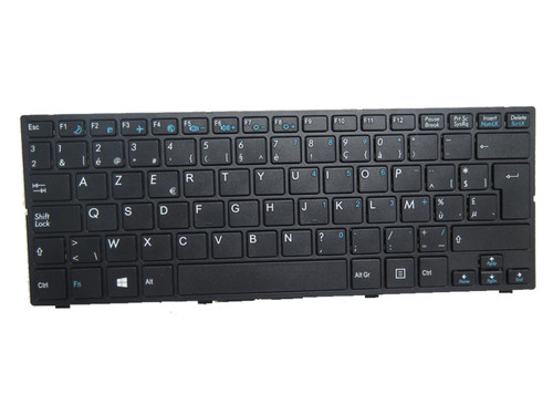 Laptop Keyboard For Medion AKOYA S2217 MD60095 MD60422 MD60447 MD99351 MD99352 MD99413 MD99438 MD99471 MD99472 MD99481 MD99512 MD99525 MD99526 MD99528 MD99542 MD99543 Black Belgium BE With Frame