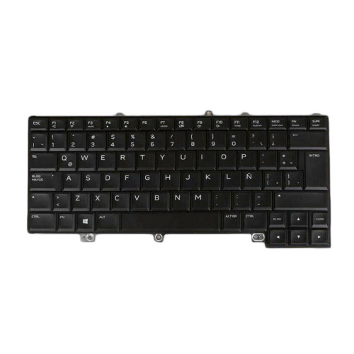 Laptop Keyboard For Alienware 13 R3 Latin America LA Black With Backlit New