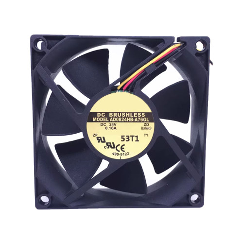 Cooling Fan For ADDA AD0824HB-A76GL DC24V 0.16A New