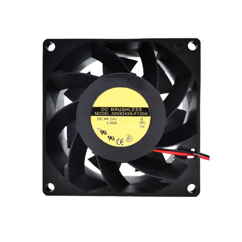 Cooling Fan For ADDA AD0824XB-F73DS DC24V 0.65A 2-wire New