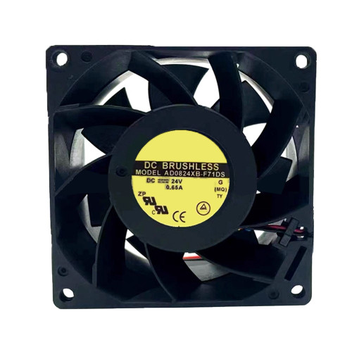 Cooling Fan For ADDA AD0824XB-F71DS DC24V 0.65A 4-wire New