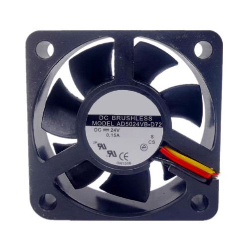Cooling Fan For ADDA AD5024VB-D72 DC24V 0.15A 3-wire New