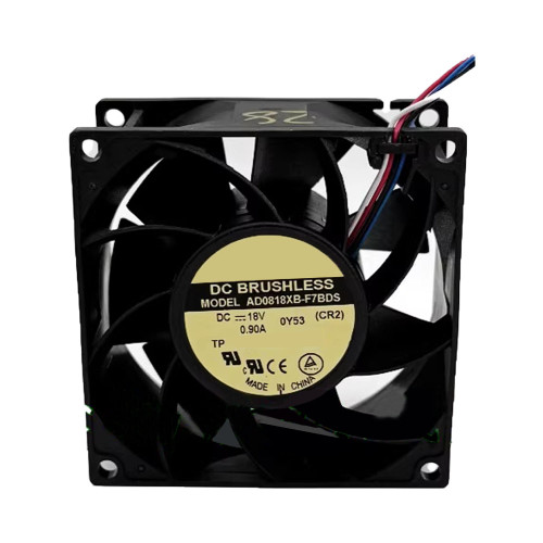 Cooling Fan For ADDA AD0818XB-F7BDS DC18V 0.9A 4-wire New