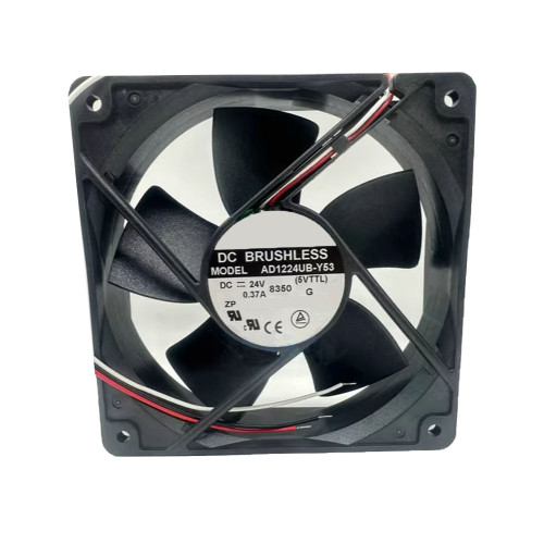 Cooling Fan For ADDA AD1224UB-Y53 DC24V 0.37A 3-wire Lead Type New