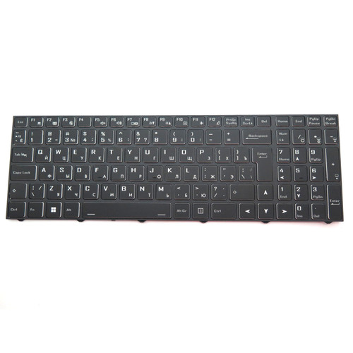 Laptop Keyboard For 2E Imaginary 15 15.6 NL57PU-15UA34 NL57PU-15UA35 NL57PU-15UA37 NL57PU-15UA38 Russia RU Black With Backlit New