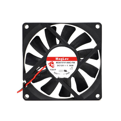 Cooling Fan For SUNON ME80151V1-000C-F99 DC12V 1.96W 8CM 2PIN New