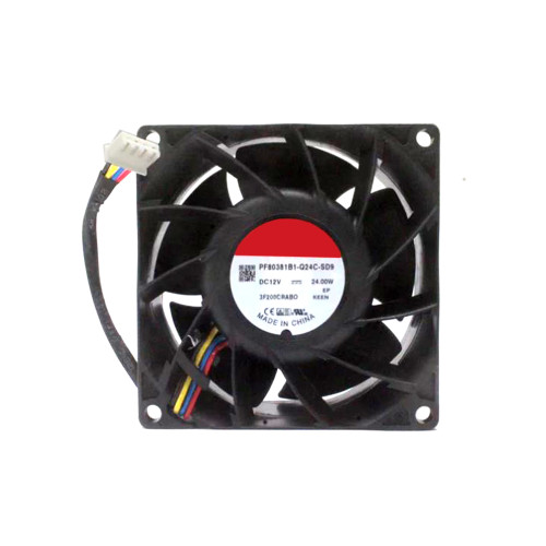 Cooling Fan For SUNON PF80381B1-Q24C-SD9 DC12V 24.0W 8CM 4PIN New