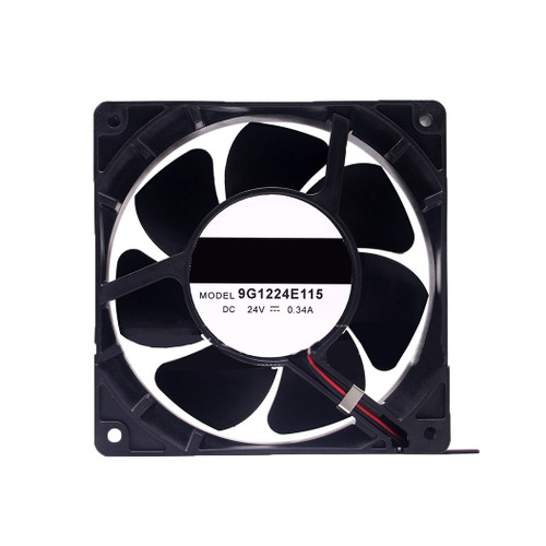 Cooling Fan For SANYO DENKI 120 9G1224E115 120*120*38MM DC24V 0.34A 2Lines New