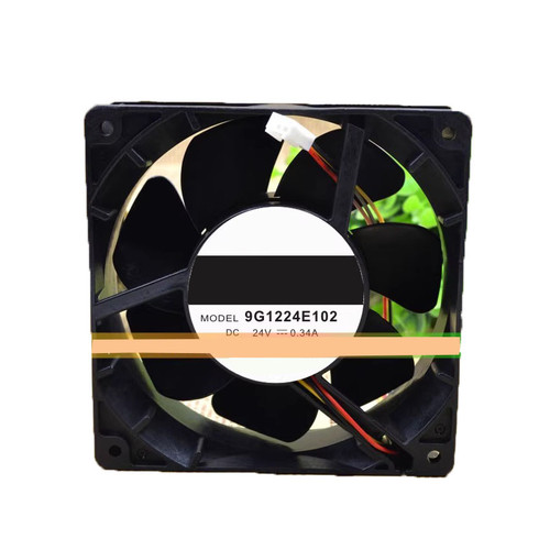 Cooling Fan For SANYO DENKI 120 9G1224E102 120*120*38MM DC24V 0.34A 3Lines New