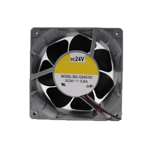 Cooling Fan For SANYO DENKI 120L 9GL1224G101 120*120*38MM DC24V 0.5A 2Lines New