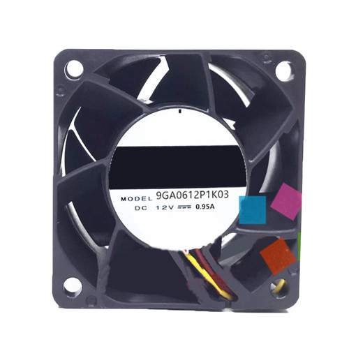Cooling Fan For SANYO DENKI 60 9GA0612P1K03 60*60*38MM DC12V 0.95A 3Lines New
