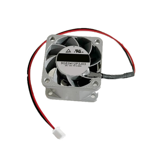 Cooling Fan For SANYO DENKI 40 9GE0412P3J03 40*40*28MM DC12V 0.65A 2Lines New