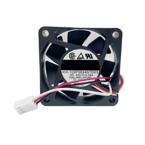 Cooling Fan For SANYO DENKI 60 109P0624S7D03 60*60*15MM DC24V 0.08A 3Lines With Ordinary Interface New
