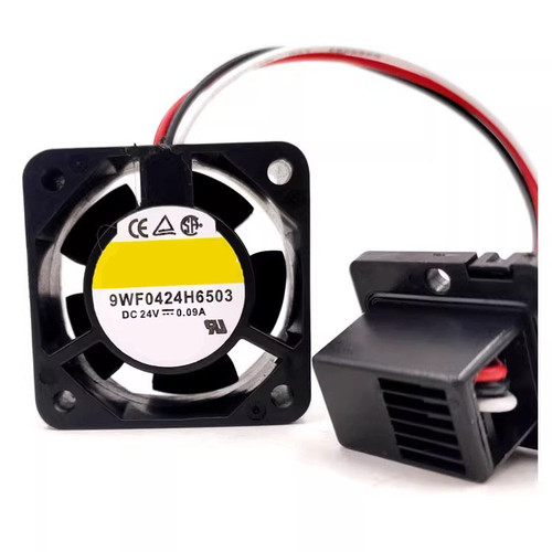 Cooling Fan For SANYO DENKI 9WF0424H6503 40*40*20MM DC24V 0.09A 3Lines New