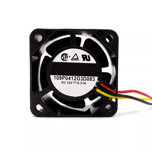 Cooling Fan For SANYO DENKI 40 109P0412G3D083 40*40*28MM DC12V 0.31A 3Lines New