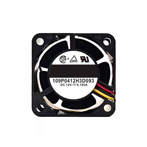 Cooling Fan For SANYO DENKI 40 109P0412H3D093 40*40*28MM DC12V 0.195A 3Lines New
