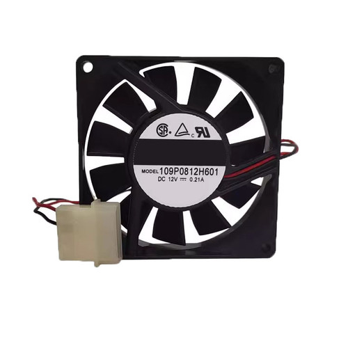 Cooling Fan For SANYO DENKI 109P0812H601 80*80*20MM DC12V 0.21A 2Lines New