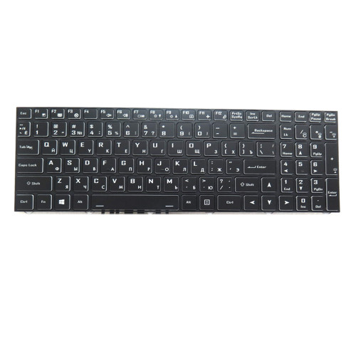 Laptop Keyboard For ARDOR GAMING RAGE R15-I5ND400 Russian RU Black With Backlit New