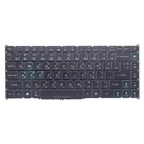 Laptop Colourful Backlit Keyboard For ACER ConceptD 7 CN715-71 CN715-71-70LR CN715-71P Thailand TI Black Without Frame New(Not RGB Per-Key)