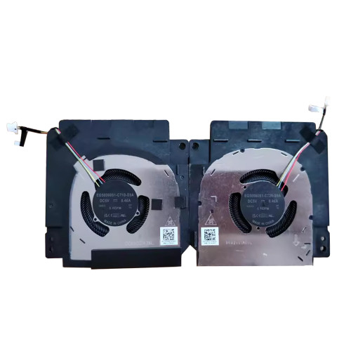 Laptop CPU GPU Fan For DELL Precision 5680 Fit RTX 00GCX4 0GCX4 EG50060S1-C710-S9A 0VRVJJ VRVJJ EG50060S1-C720-S9A DC2800145SL DC2800140SL DC5V 0.46A A Pair For Integrated Graphics UMA