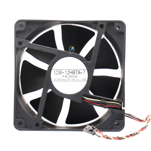 Cooling Fan For DATECH 1238-12HBTA-7 0G6606 G6606 DC12V 1.50A 3PIN 3Lines New