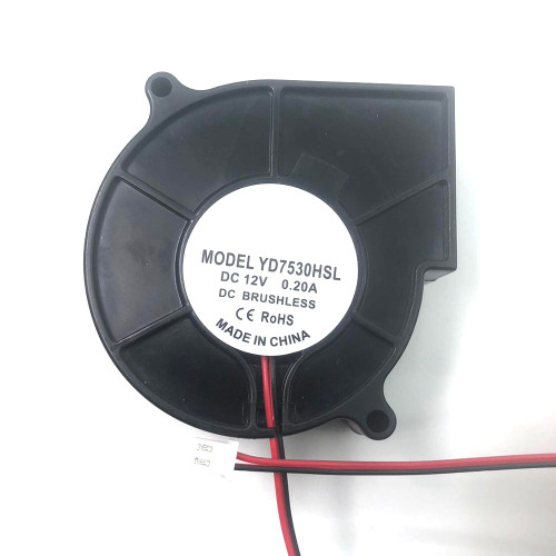 Cooling Fan For YD YD7530HSL DC12V 0.20A 2PIN 2Lines New