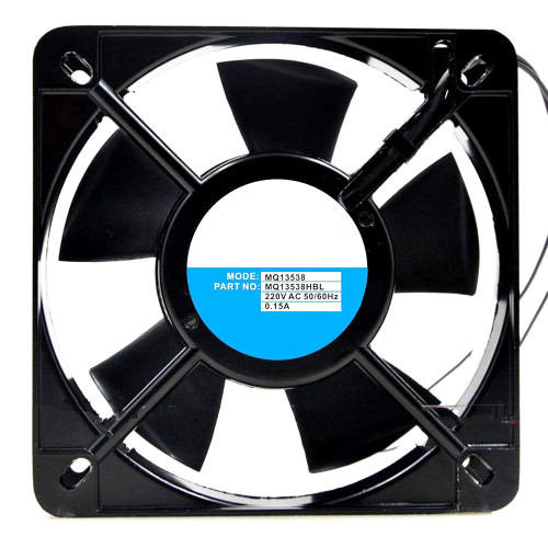 Cooling Fan For MIN QUAN MQ13538HBL2 220VAC 0.15/.14A 2Lines New