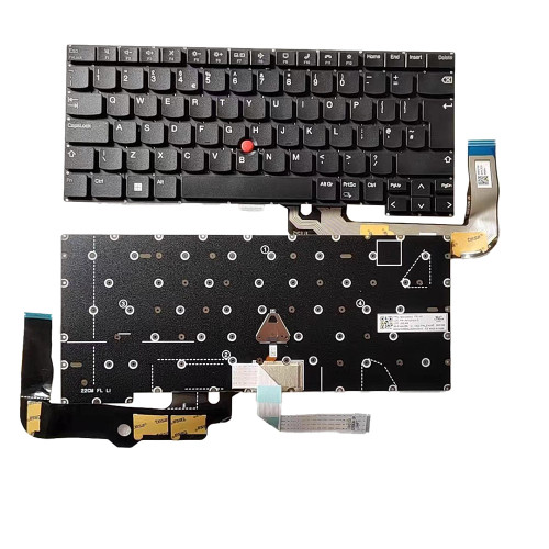 Laptop Keyboard For Lenovo ThinkPad T14s Gen 3 United Kingdom UK Without Backlit Black New