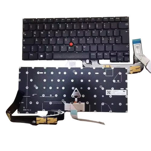 Laptop Keyboard For Lenovo ThinkPad E14 Gen 6 Germany GR Without Backlit Black New