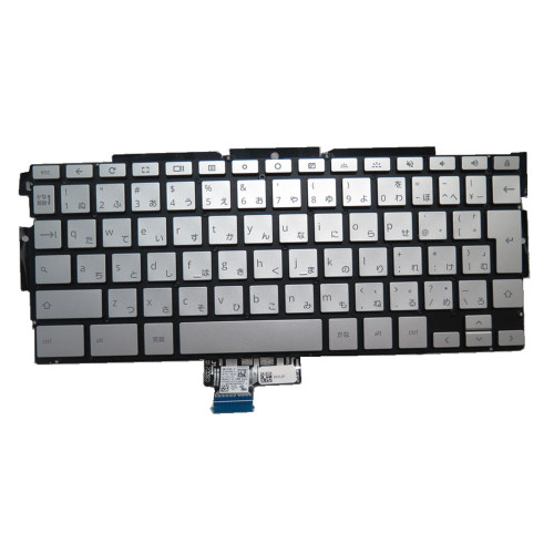 Laptop Keyboard For NSK.X51BQ JP M11929-291 9Z.NHWBQ.10J with backlit Japanese JP Silver