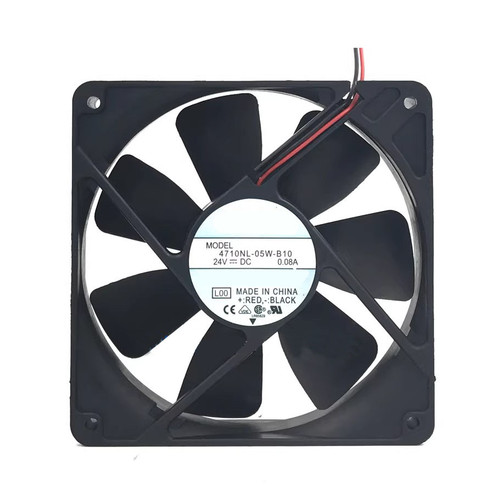 Cooling Fan For NMB 4710NL-05W-B10 120*120*25MM 24VDC 0.08A 2Lines New
