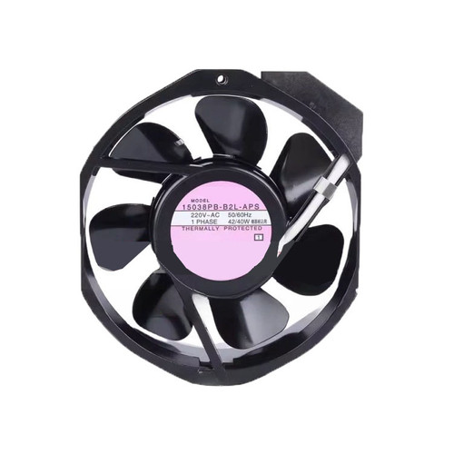 Cooling Fan For NMB 15038PB-B2L-APS 220VAC 50/60HZ 42/40W Metal New
